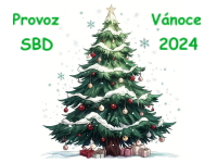 Provoz SBD o Vánocích